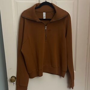 SPANX AirEssentials Half Zip sweatshirt